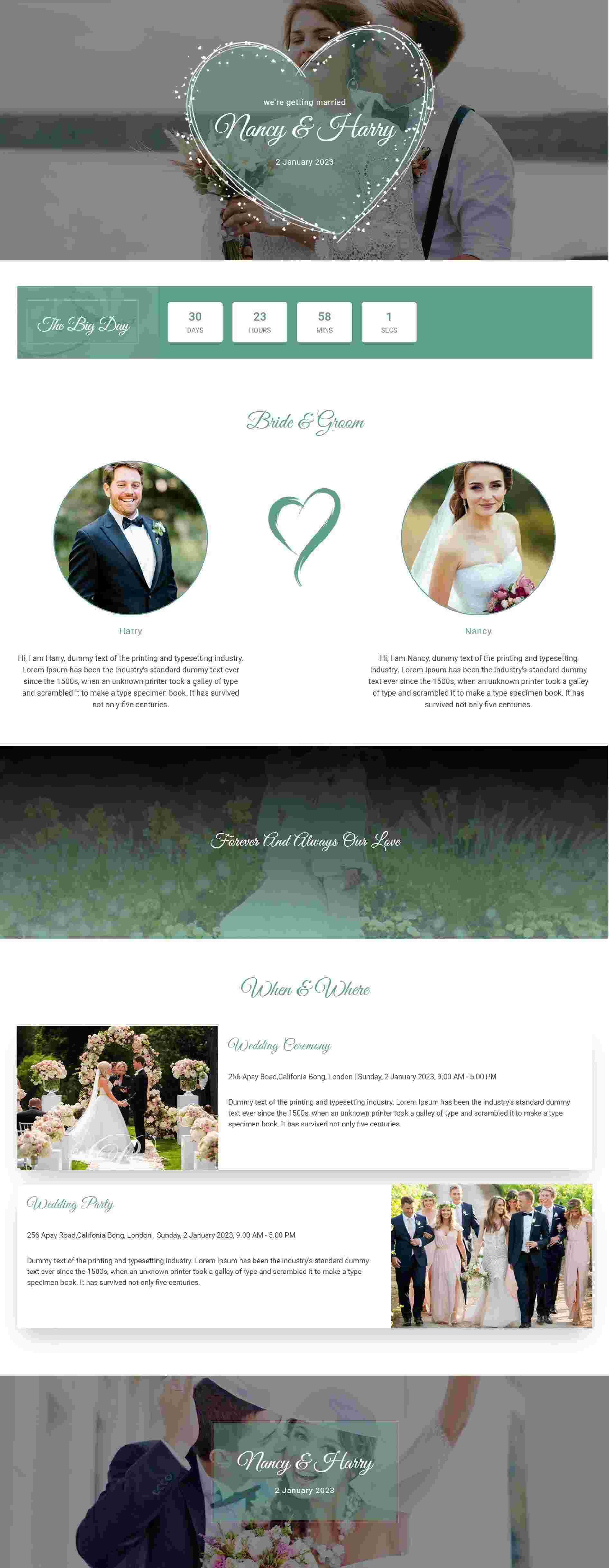 wedding invitation template