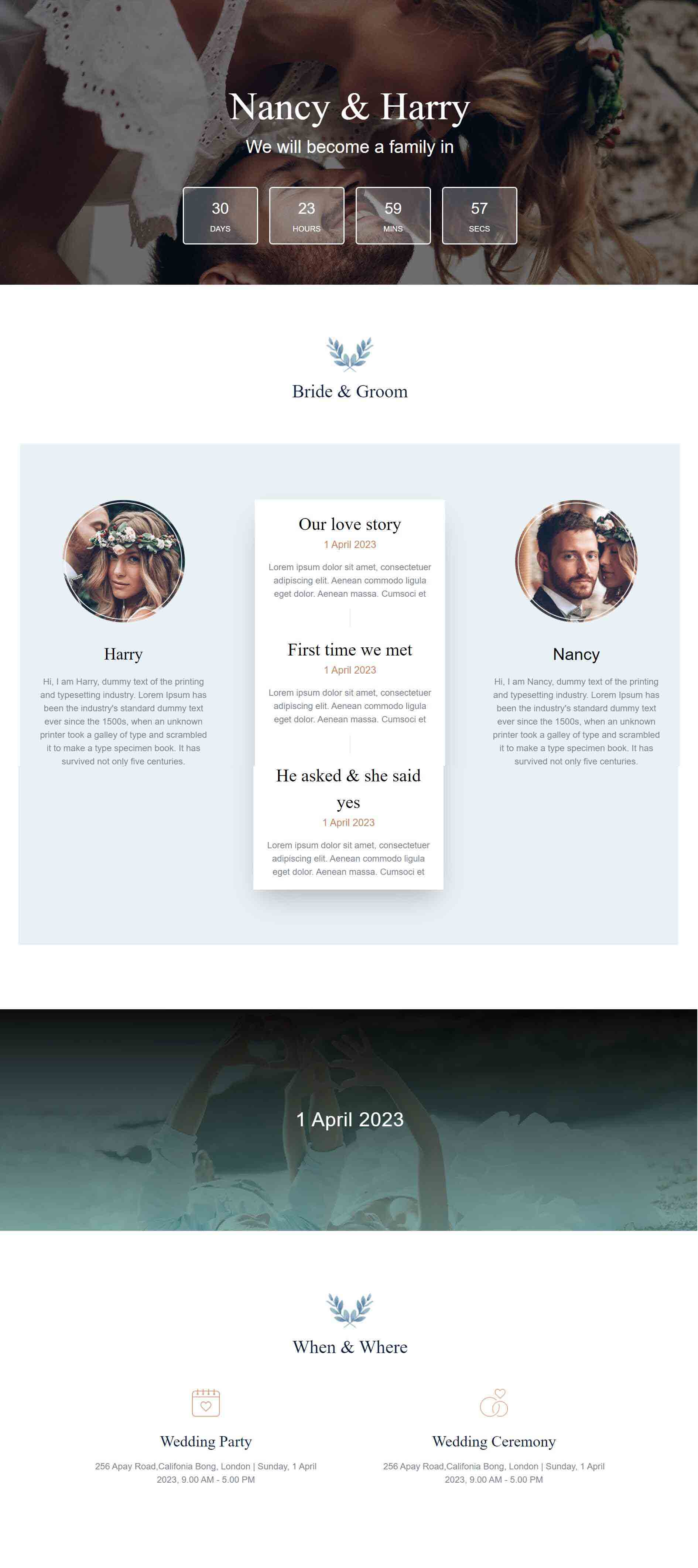 wedding invitation template